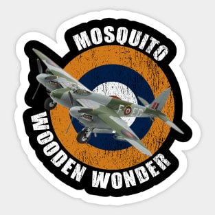 DH Mosquito WW2 Warbirds Warplanes Sticker